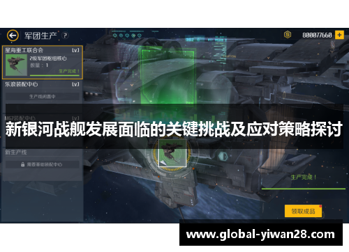 新银河战舰发展面临的关键挑战及应对策略探讨