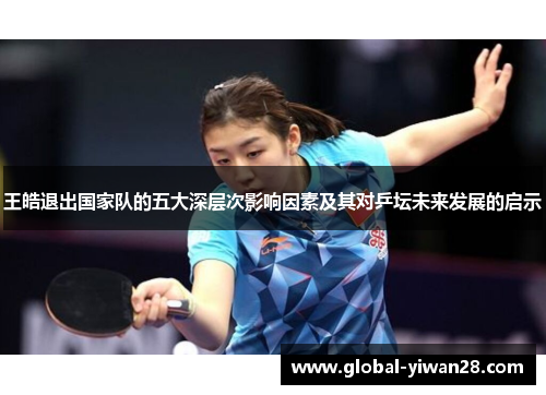 王皓退出国家队的五大深层次影响因素及其对乒坛未来发展的启示